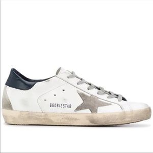 Black White and Gray Golden Goose